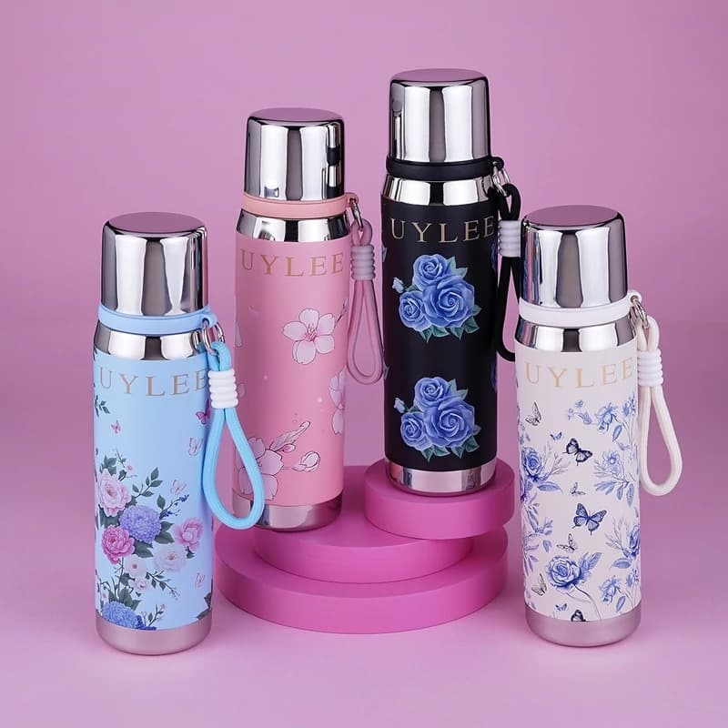 9041 ss Steel Hot & Cold Water For 12 HoursBottle 550 ml With Cup