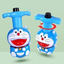Doraemon Push-Down Spinning Top Toy