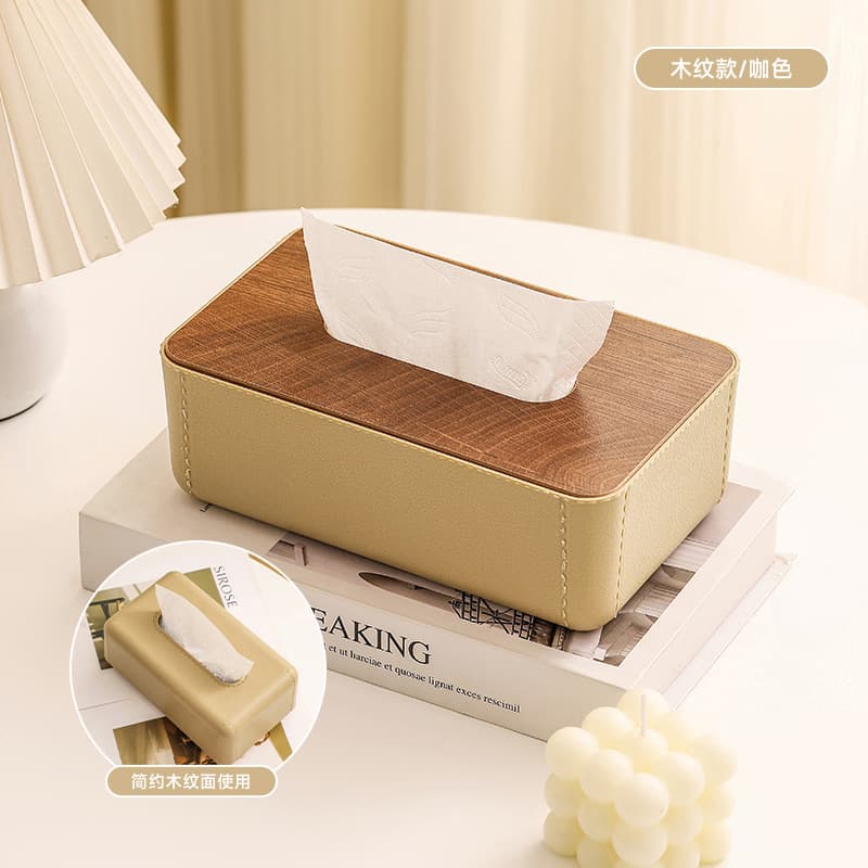 36500 Leather Style Tissue Paper Box
