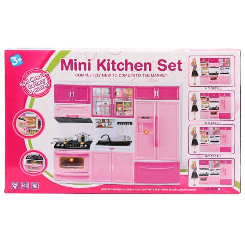 Modern Mini Kitchen Playset Toy for Kids