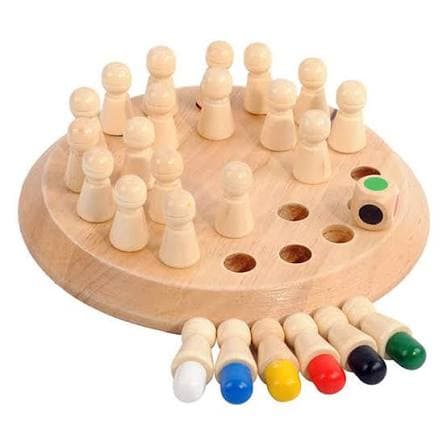 Color Matching Memory Chess