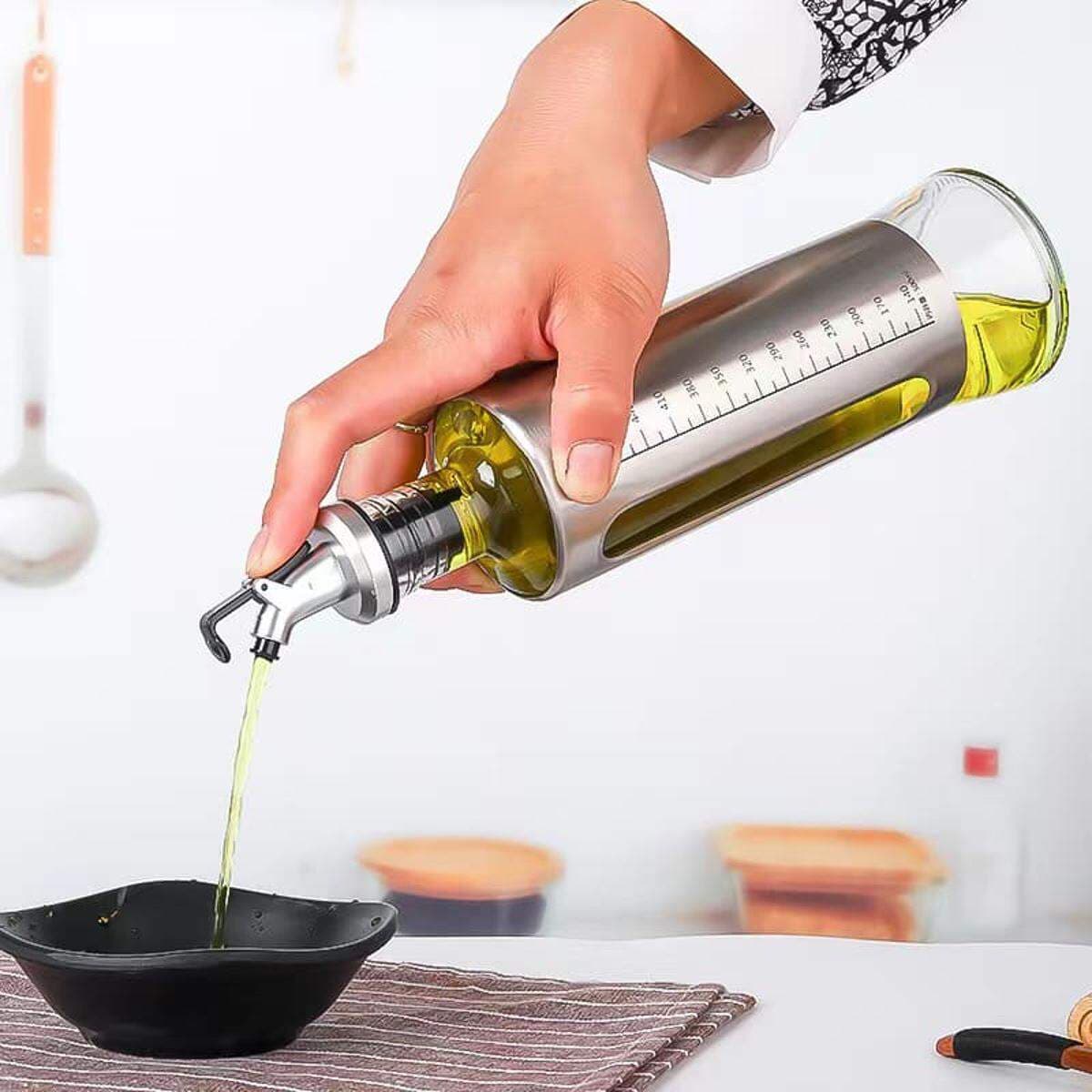 Glass Oil Vinegar Bottle 300ml