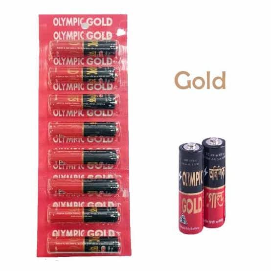 Olympic Gold 1.5V AA Battery - 2 Pcs Combo Pack