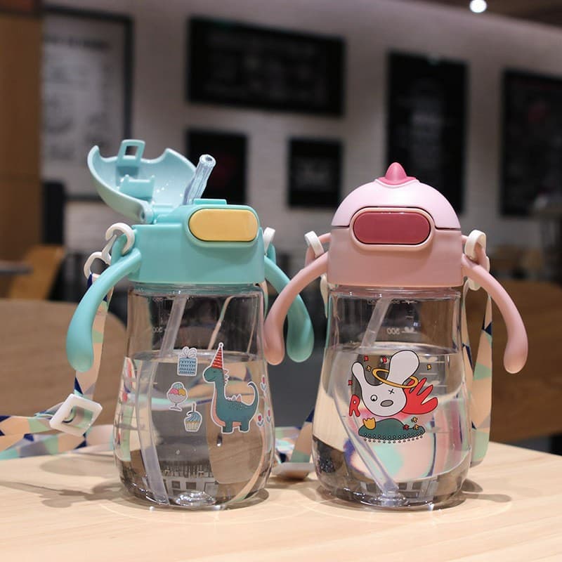 2669 baby water bottle with handle 400 ml