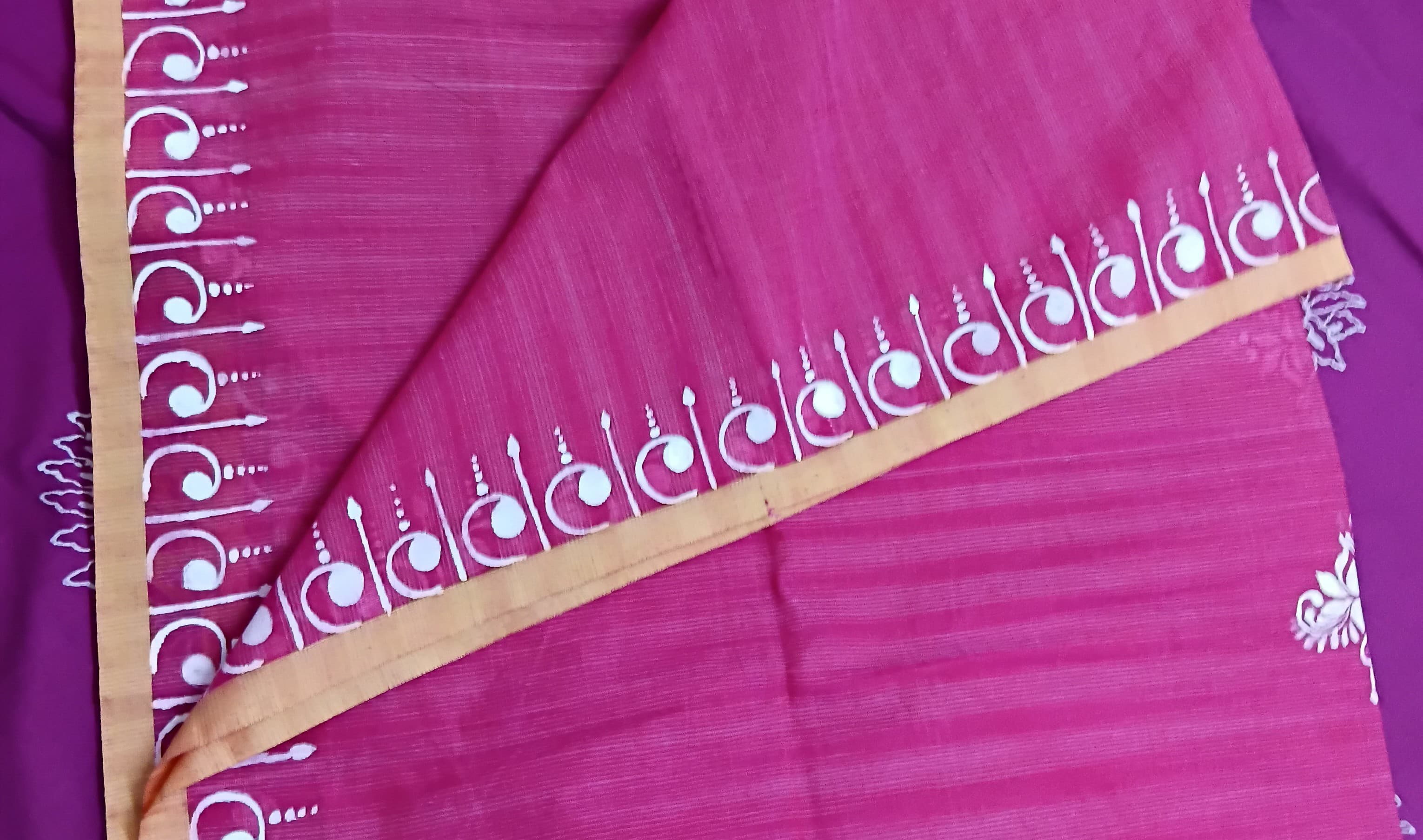 Hand Paint on Cotton